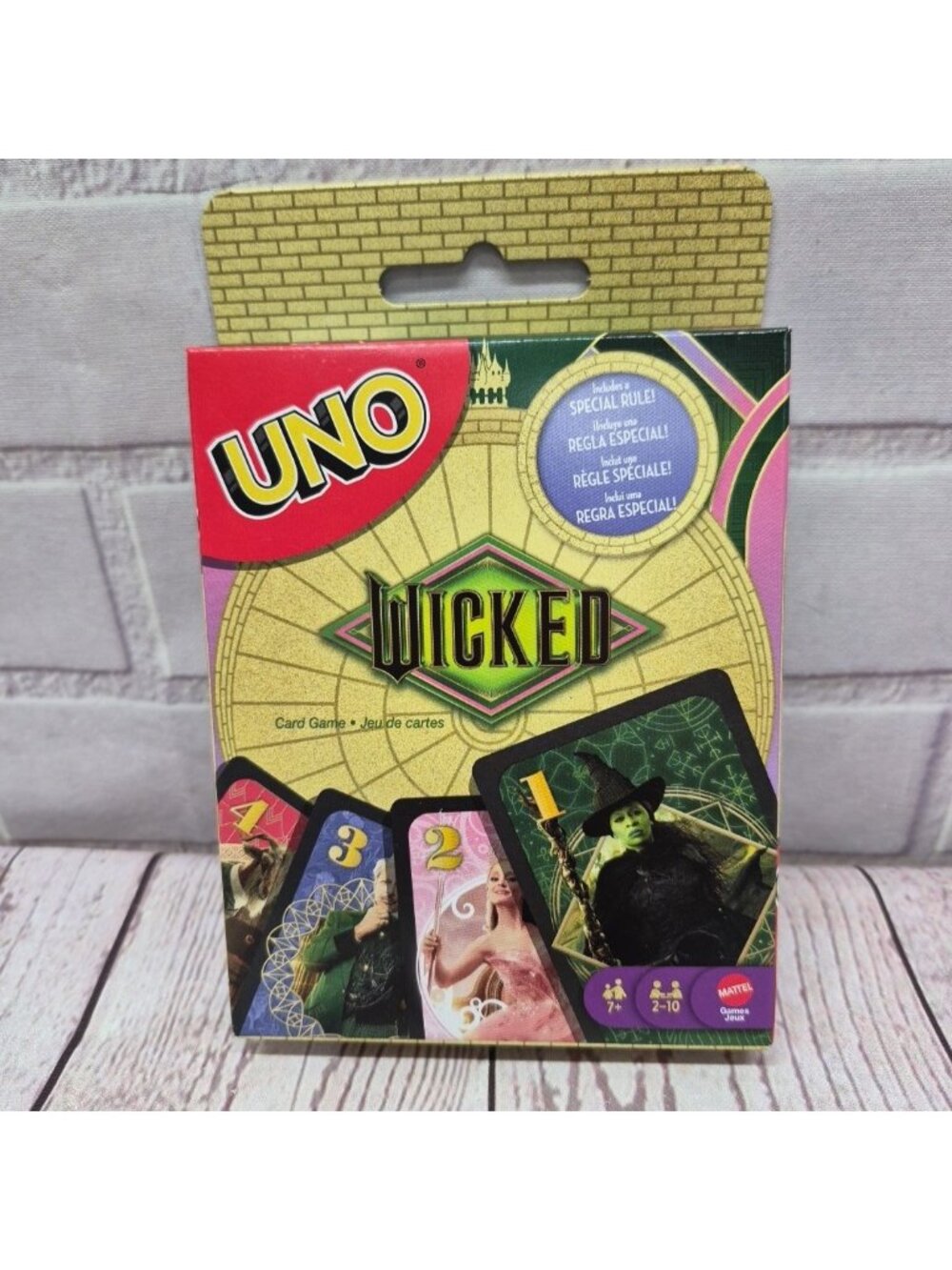 UNO Wicked Card Game for Kid, Adult & Family Nights, Parties, Travel‎ & Camping,